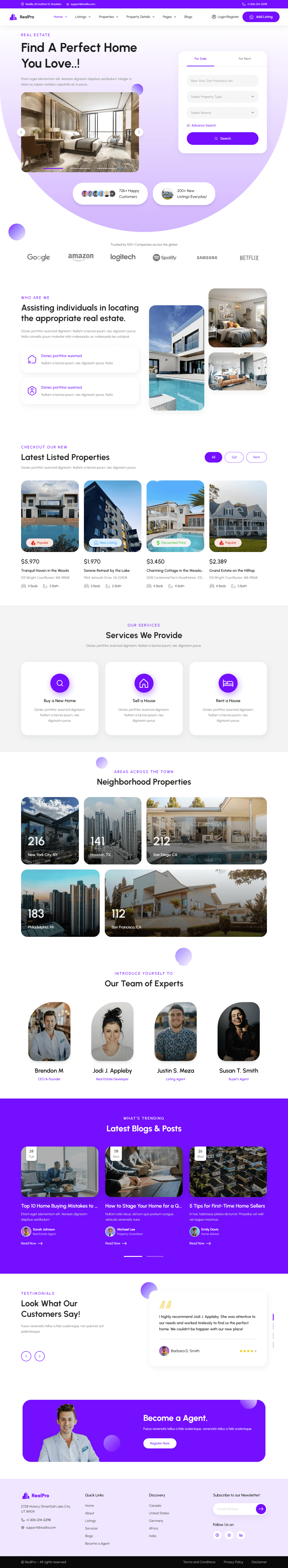 Real Estate Template